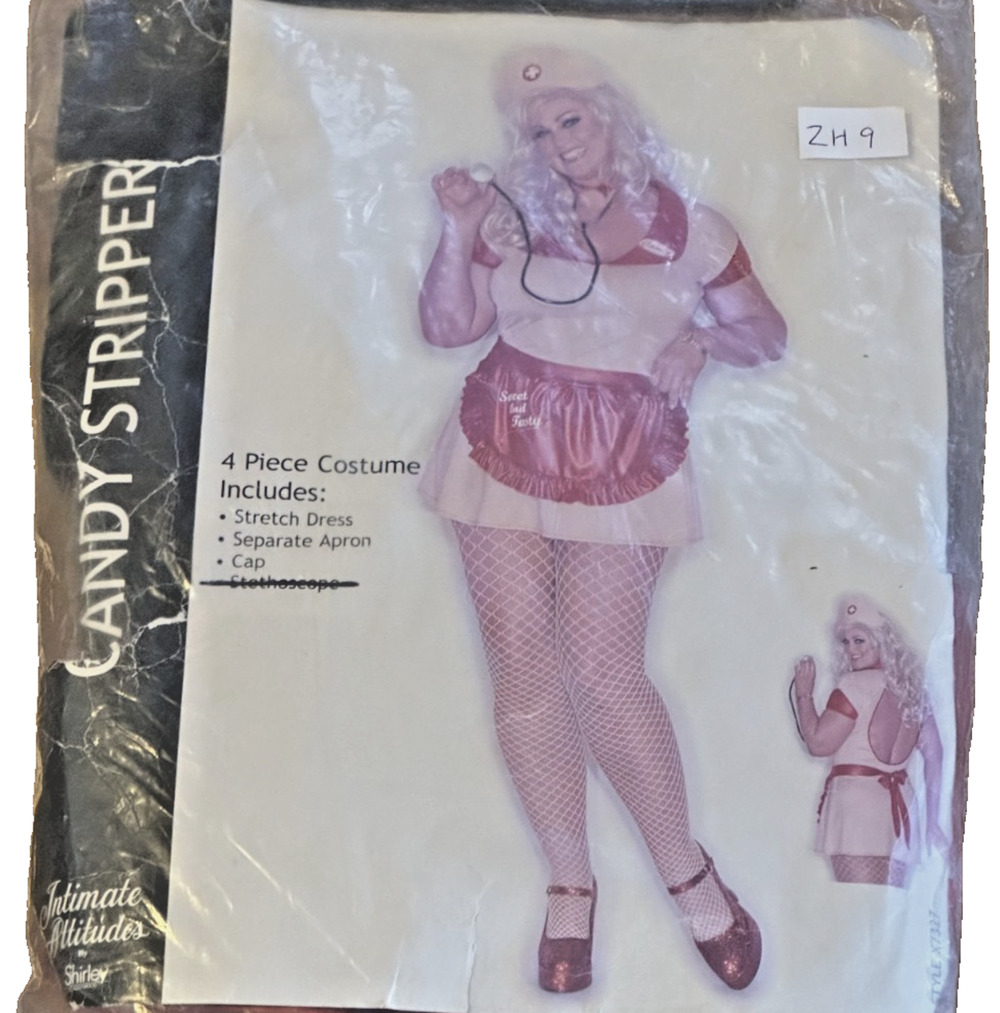 Shirley of Hollywood Candy Striper Naughty Nurse- Plus Size